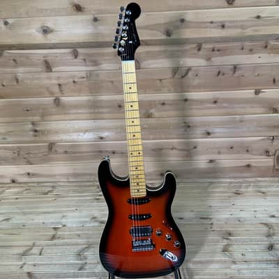 Fender Aerodyne Special Stratocaster HSS Electric Guitar - Hot Rod Burst image 2