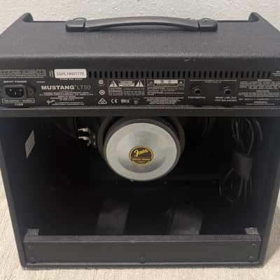 Fender Mustang LT50 50-Watt 1x12" Digital Modeling Guitar Combo 2020 - Present - Black image 3