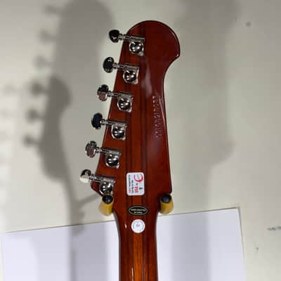 Epiphone Firebird Electric Guitar | 2022 | Vintage Sunburst | In-House Adjusted | Includes Roadrunner Case image 5