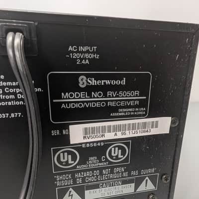 Sherwood RV-5050R Receiver HiFi Stereo Vintage 5.1 Channel Home Audio AM/FM image 6