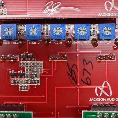 Jackson Audio FUZZ Modular Fuzz 2021 - Red image 8