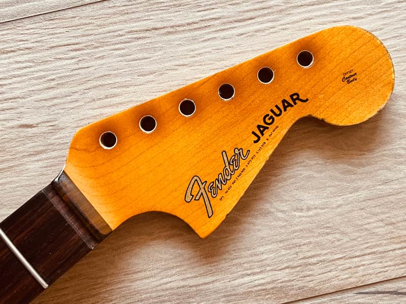 FENDER JAGUAR 1962 Neck JOURNEYMAN RELIC MUSIKRAFT NITRO JUMBO STEEL RADIUS 12" image 1