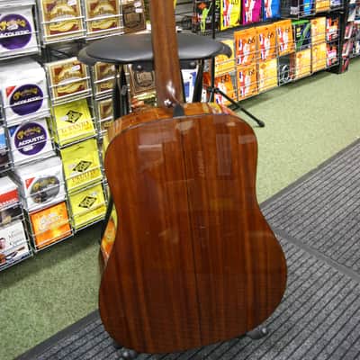 Takamine EF340S TT electro acoustic guitar with hard case image 3