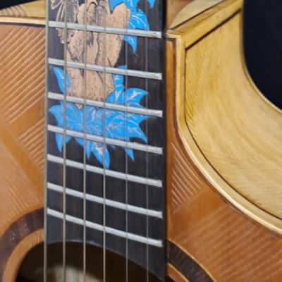 Blueberry NEW IN STOCK Handmade Acoustic Guitar Dreadnought image 2