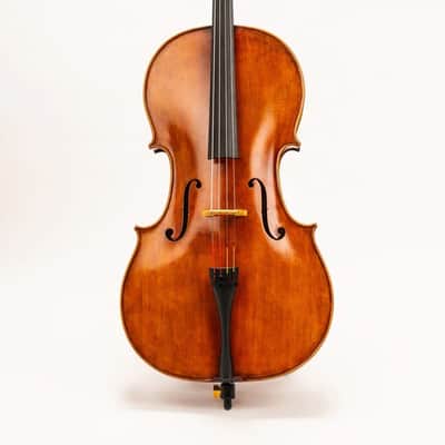 D Z Strad Model 600 Cello w/ Case & Bow (1/2-4/4) image 1
