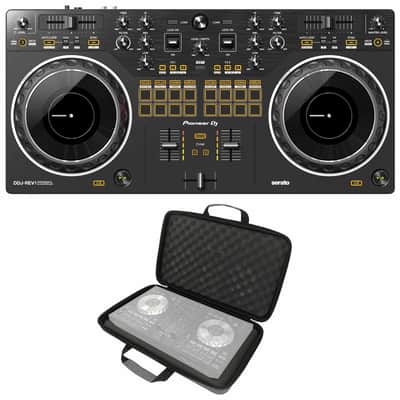 Pioneer DJ DDJ-REV1 Scratch Style 2-Channel DJ Controller w Soft Case image 1