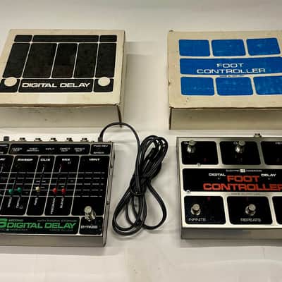 Rare Vintage Original Electro Harmonix 16 Second Digital Delay w Footswitch Orig Boxes Instructions image 2