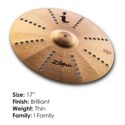 Zildjian I Series 17-Inch Trash Crash Cymbal image 2