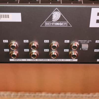 Behringer MX8000 48/24-Channel Dual Input 8-Bus Mixing Console w/ Meterbridge & P/S image 14
