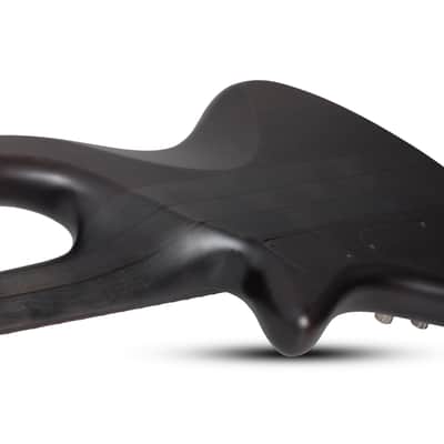 Schecter Stiletto Studio-4 See-Thru Black Satin image 5