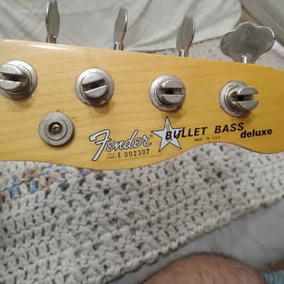 Fender Bullet Bass Deluxe 81-82 - Sunburst image 6