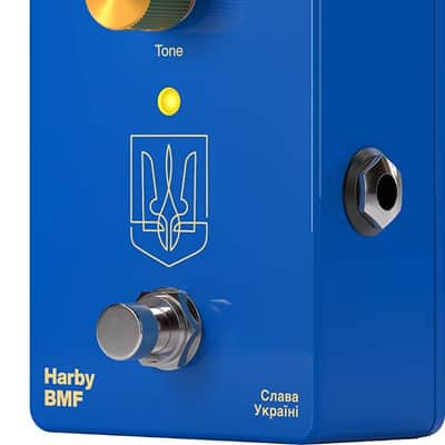Harby Pedals BMF Distortion/Sustainer/Fuzz Guitar Effect Pedal Made in USA NEW image 2