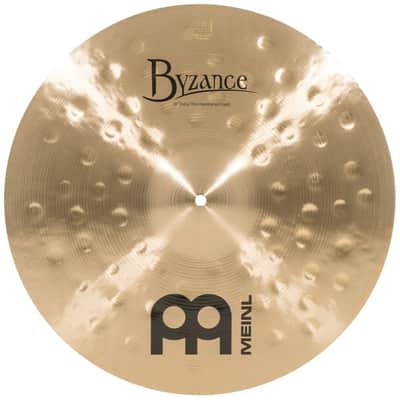 Meinl Byzance Traditional Extra Thin Hammered Crash Cymbal 18 image 1