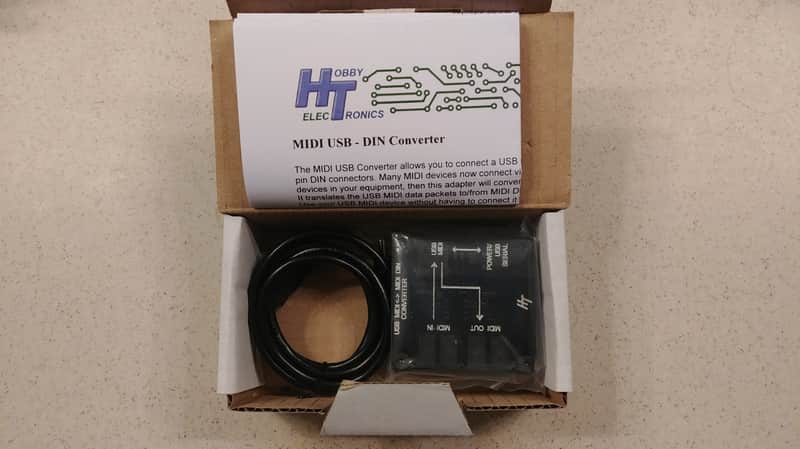 Hobbytronic MIDI USB DIN Converter image 1