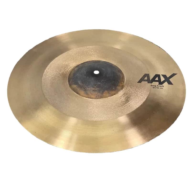Used Sabian AAX Freq Crash Cymbal 18" - Very Good image 1