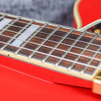 D'Angelico Deluxe EXL-1 Korea | Matte Red image 12
