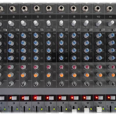 Rockville RPM1470 14 Ch. 6000w Powered Mixer w/USB/Effects/14 XDR2 Mic Pres+Bag image 2