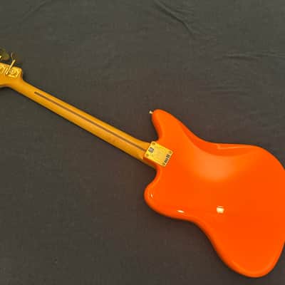 Fender Limited Edition Mike Kerr Signature Jaguar Bass 2023 - 2024 - Tiger's Blood Orange image 6