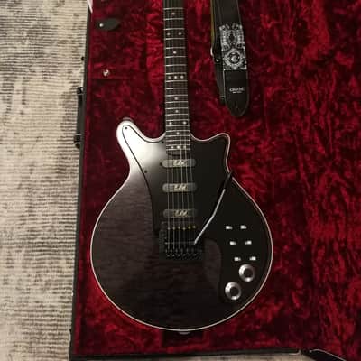 Guild Brian May BHM1 1984 Black with maple top image 1