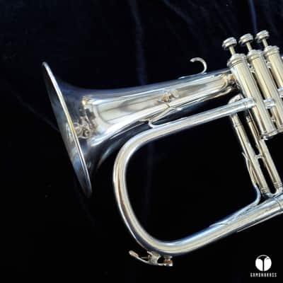 Best era Couesnon Paris flugelhorn case Courtois 5 mouthpiece gamonbrass image 21