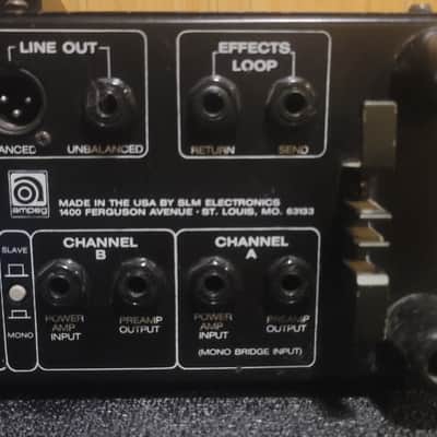 Ampeg SVT-400T 400-Watt Rackmount Bass Amp Head - Black image 11