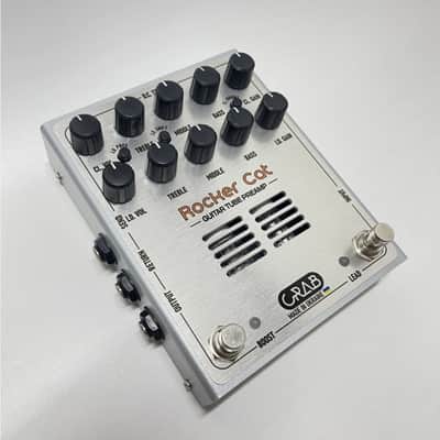 Crab Guitar Effects Rocker Cat Preamp Orange Amp in a box High gain lead Metal Distorion Overdrive Pedal Blues Rock Drive EQ image 2