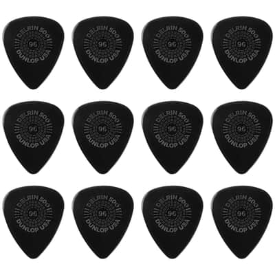 450P096 Delrin 500 Prime Grip 0,96 mm Sachet de 12 Dunlop image 1