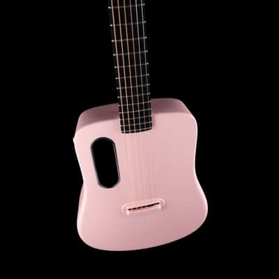 Pre Owned Lava Me 2 Pink Acoustic Electric Guitar With OSSC image 4