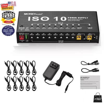 Mosky Audio ISO 10 Power Supply Isolated Outputs/Isolated Ground Internal Transformer image 1