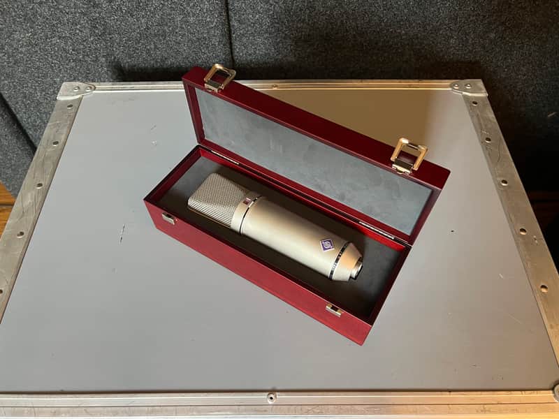 Vintage All Original Neumann U 87 Condenser Microphone image 1