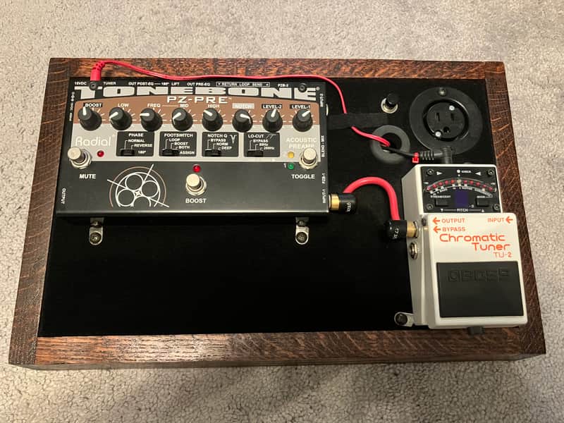 Custom Acoustic Guitar Pedalboard image 1
