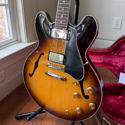 2025 Gibson ES-335 Gloss 50s - Vintage Tobacco Burst image 3