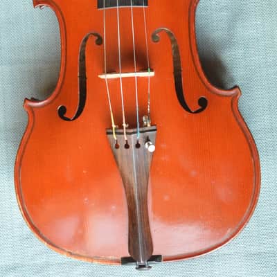 French antique 4/4 full size violin by Nicolas Bertolini image 3