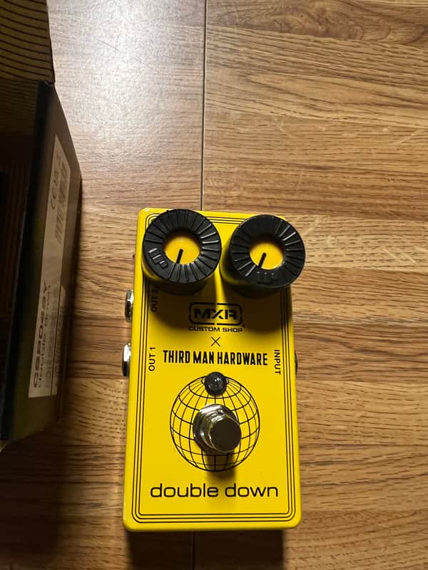MXR CSP042 Third Man Hardware Double Down Limited Edition - Reverb Exclusive 2022 - Yellow image 1
