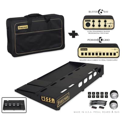 Friedman Tour Pro 1530 Platinum Pack with Soft Case, Power Grid 10, and Buffer Bay 6