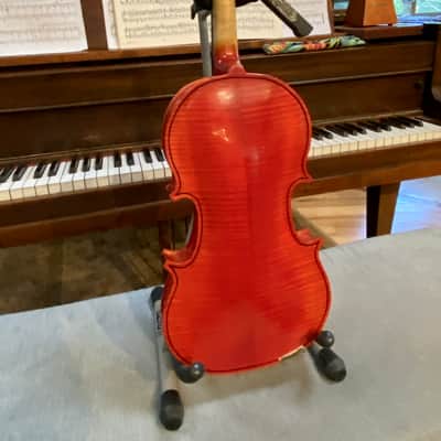 F.Schacher 4/4 violin 2000 to present - oil varnish image 2