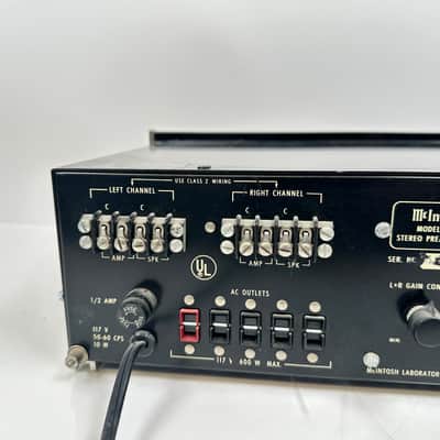McIntosh C24 Vintage Solid State Stereo Preamplifier image 10