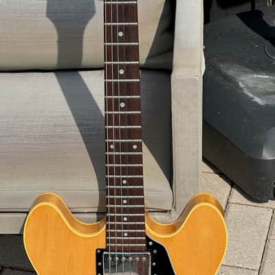 Gibson ES-335 Moog Prototype 1981 - 1-off Blonde Dot Neck w/a Moog Synth built on board made for Roy Clark. image 7