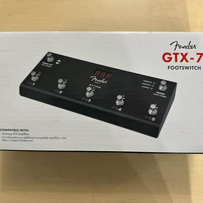 Fender GTX-7 Footswitch 2020 - Black image 1