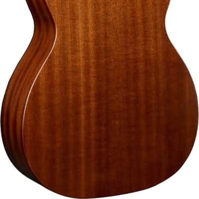 Martin 000CJr-E Short-Scale 4-String Acoustic-Electric Bass Guitar (2025), Solid Spruce Top, Burst image 3