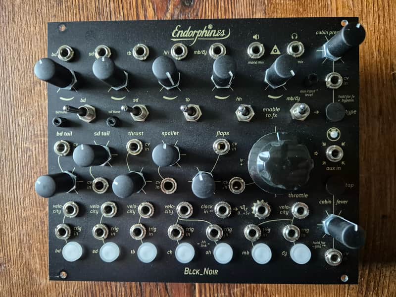 Endorphin.es Blck_Noir Eurorack Synth Module 2018 - Present - Black image 1
