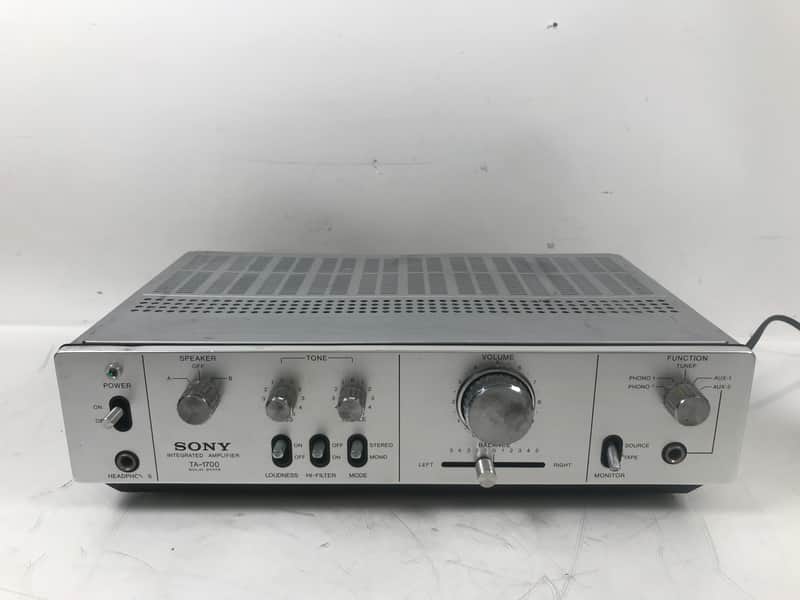 Sony TA-1700 Stereo Integrated Solid State Amplifier image 1