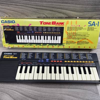 Casio SA-1 Tone Bank 1989 Black