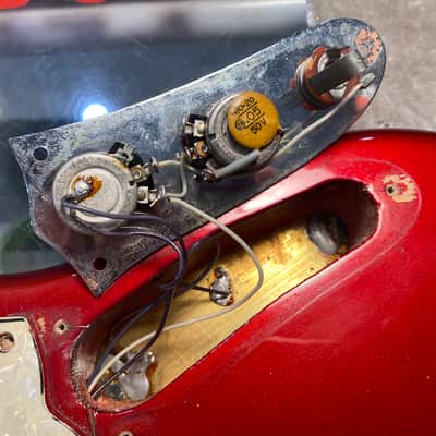 Fender Competition Mustang (Red, 1971) image 12