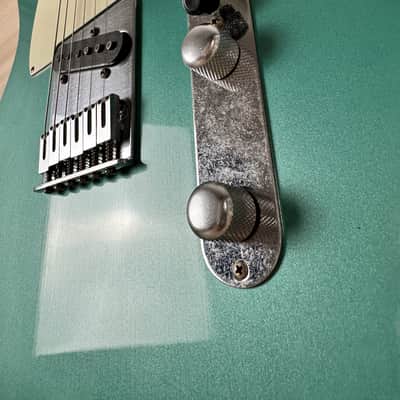 Schecter USA Custom Shop Nick Johnston PT Wembley 2022 - Teal Green Metallic Aged Nitro image 9