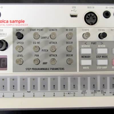 Used Korg Volca Sample 2 Digital Sample Sequencer VGC image 2