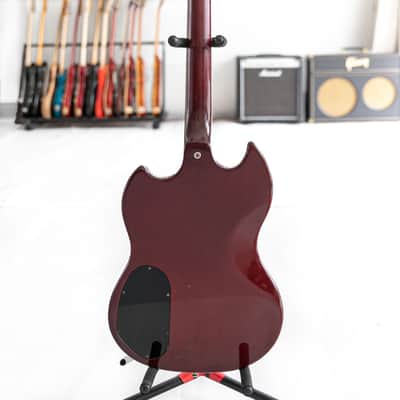 1974 Guild S-100 Bigsby in Cherry electric guitar image 4