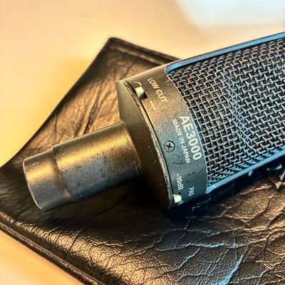 Audio-Technica AE3000 Large-Diaphragm Cardioid Condenser Mic 2010s - Black image 2
