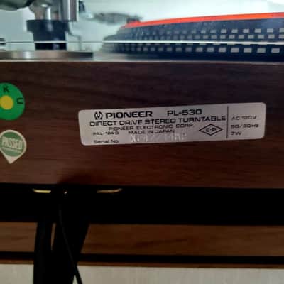 Beautiful Pioneer PL-530 fully automatic turntable + FAB upgrades! image 21