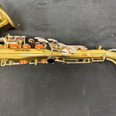 Used Yamaha YAS-23 Alto Sax Saxophone with Case Mouthpiece Neck Strap Just Serviced image 13